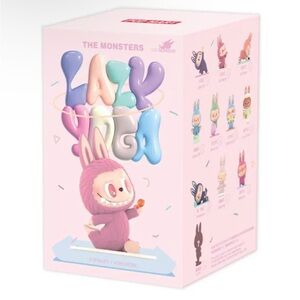 The Monsters Lazy Yoga Action Figure Labubu Blind Box